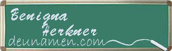 Benigna Herkner Visitenkarte